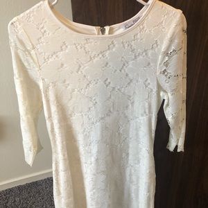 White Lace Dress